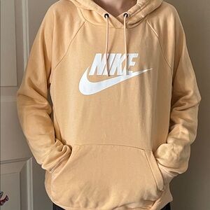 Nike Men's Tan Hoodie